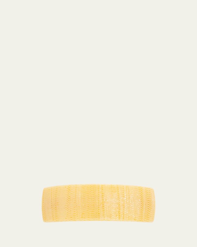 Rectangle Volume Barrette - Classic